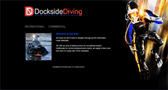 Desktop Screenshot of docksidediving.com